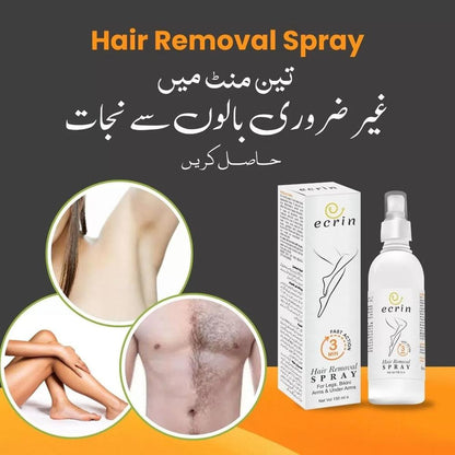 Hair Removal Spray 150ml For Men Women Legs Arms Underarms